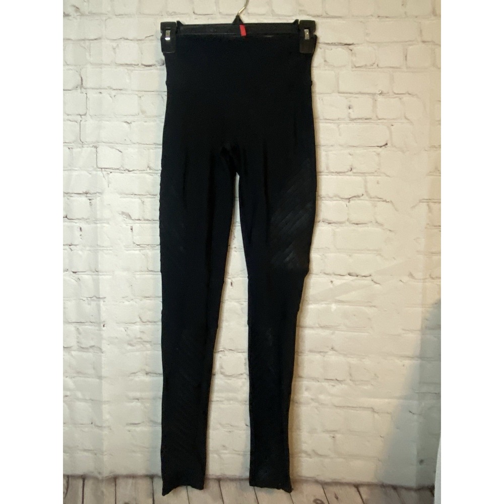 Spanx Faux Leather Leggings Womens Size Medium